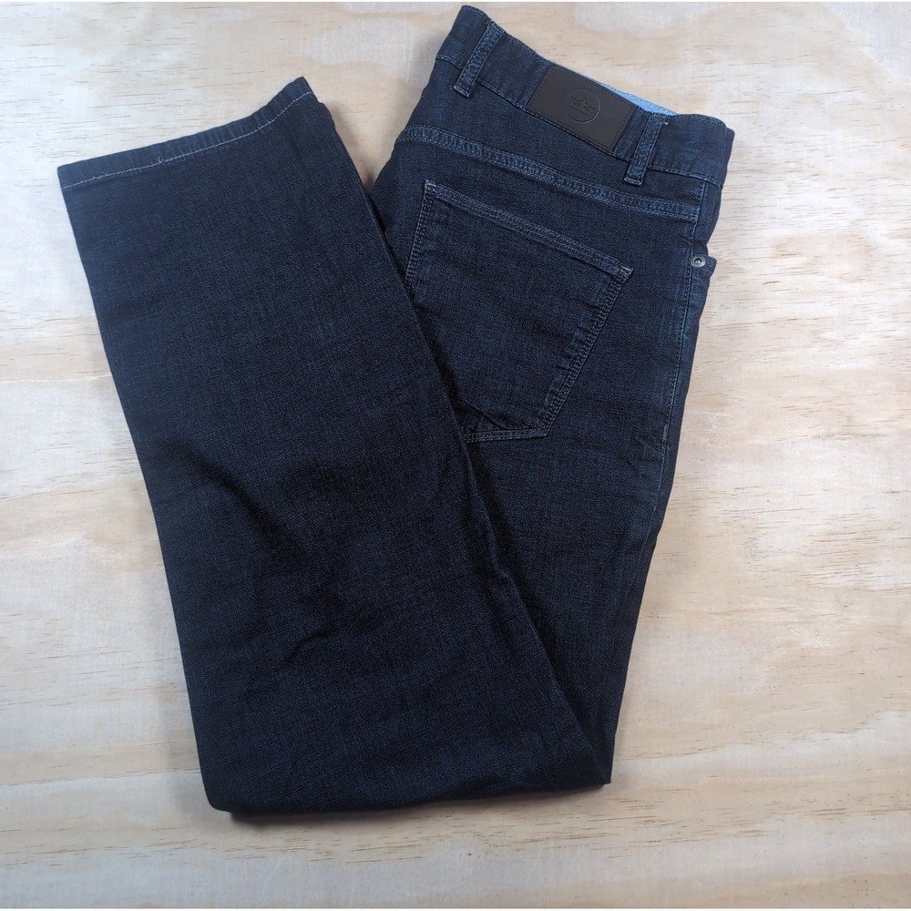 Peter Millar Blue Cotton Stretch Pants Regular Fit Straight Leg 34x27